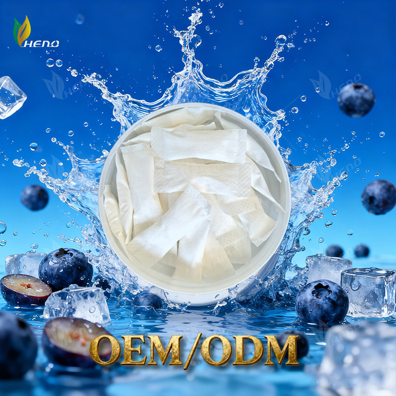 Kantung Nikotin Blueberry yang Sejuk